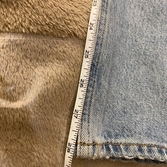 Agolde Mia Jean Mid Rise Straight Denim Jean - Picture 12 of 12